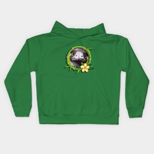 Hello Strich!! #Green Kids Hoodie